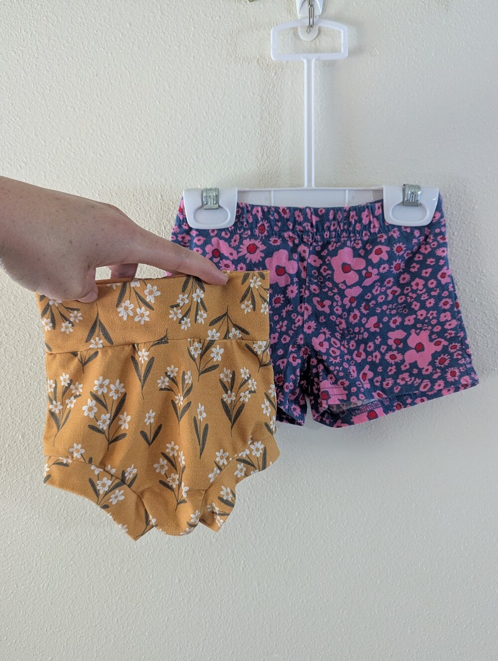 Two Floral Shorts, 6m